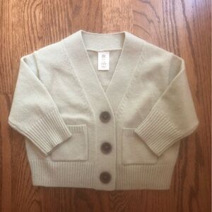 NWOT Banana Republic Baby Cashmere Cardigan Sweater 3-6 Months